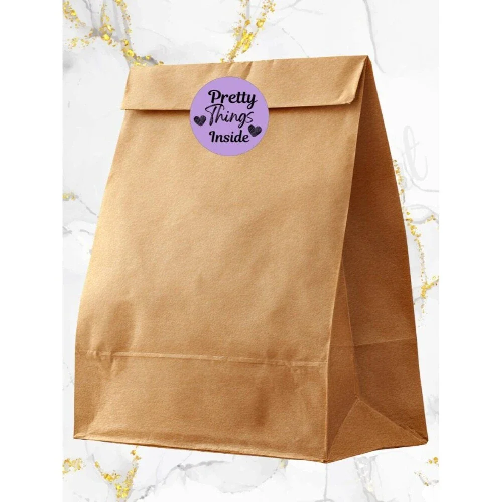 100 Thank you Stickers | Pretty Things Inside